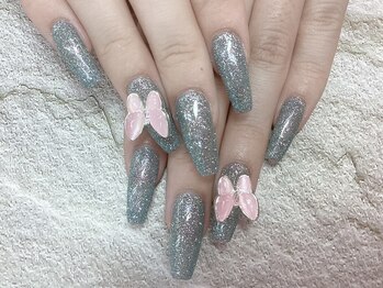 ジャスミンネイル(Jasmine Nail)/スカorチップ★シンプルビジュー