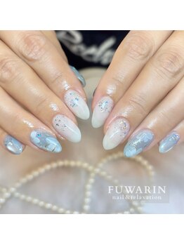 フワリン(FUWARIN)/ブルーマグネットネイル