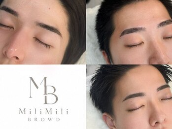 メンズ眉毛専門サロン《MiliMili BROWD》メンズアイブロウ/国分寺店【7/3OPEN(予定)】/