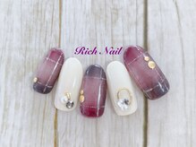リッチネイル(Rich Nail)/10月登場☆定額8,300円コース