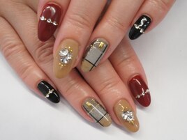 チェック柄ジェル12012円