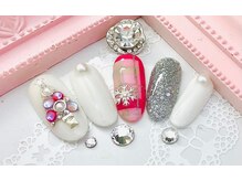 ヒロネイル(Hiro Nail)/クリスマスツリーネイル/8980