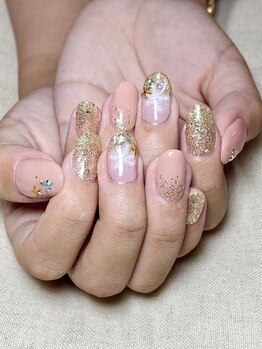 ヤシの木ネイル