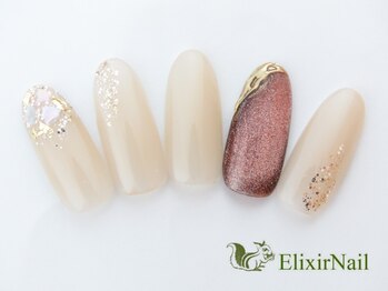 エリクサーネイル 池袋(Elixir Nail)/定額a シンプル/クーポン使用