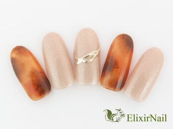 エリクサーネイル 心斎橋(Elixir Nail)/定額aシンプル/クーポン使用