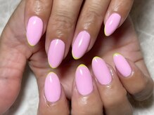 レディグリッター(Lady glitter)/ネオン細フレンチライン