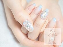 オトナネイル(otona nail)/雪の結晶スノークリスタルネイル