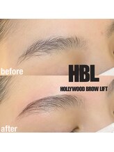 【ハリウッドブロウリフト】革新的次世代アイブロウ☆自然に毛流れが整います☆(アイブロウ)