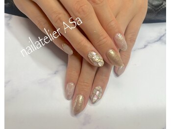 アーザ 吉祥寺(ASa)/ステンドグラスネイル☆