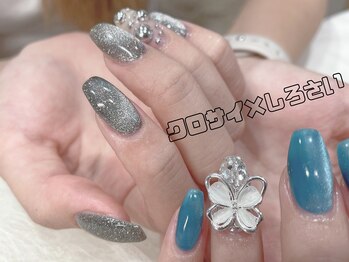 クロサイ×しろさい/【Hand】アート9～10本　　¥8000