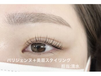 プラスアイ 横浜西口店/パリジェンヌ+美眉スタイリング
