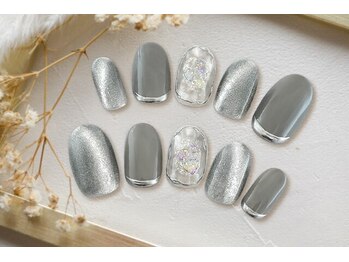 ファストネイル 広島駅前店(FAST NAIL)/大理石ネイル 【11379】