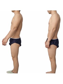 サロン マイワン(Salon MyONE)/全身ビフォーアフター側面