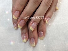 ネイルサロン リッティー(RITTY)/パステルフレンチ