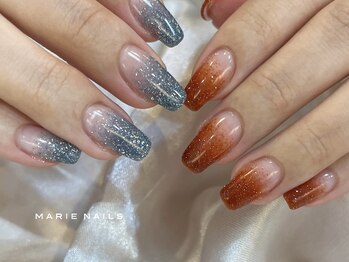 マリーネイルズ 心斎橋店(MARIE NAILS)/フラッシュネイル 7700円 0718b