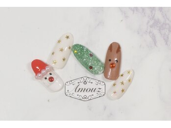 アモウズ(Amouz)/定額【クリスマスネイル】6