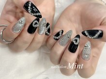 ネイルサロン ミント(Mint)の雰囲気（人気の長さ出し♪スカルプorチップ♪形もモチも◎1本から可能♪）