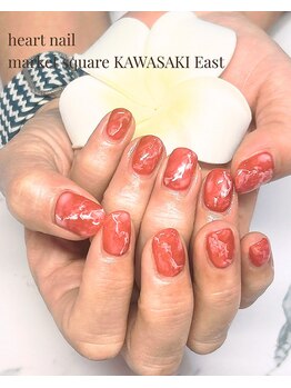 はあとねいる マーケットスクエア川崎イースト店/マーブルネイル