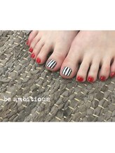 ネイルサロンアンドスクール ビーアンビシャス(be ambitious)/ボーダーがポイント