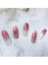フィールネイル 天神橋店(feel nail)/グラデーション/シンプル