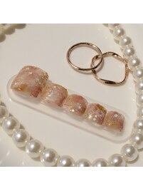 奥行きニュアンスネイル