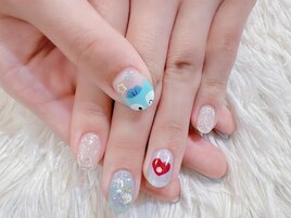 ＃モチーフネイル＃手描きアート
