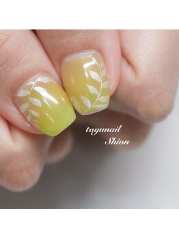 たゆ ネイル(たゆnail)/パラジェルリーフネイル