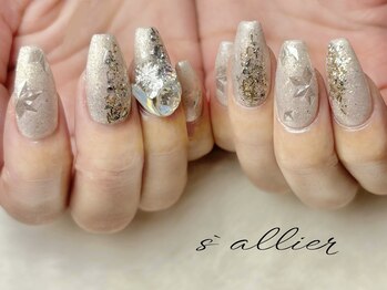 サリエ(S`allier)/winter nail