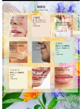 ミエリア美容鍼灸院(mielia美容鍼灸院)/お悩みは9種類から選択