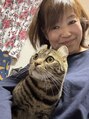 もみまつ 高岡院 私の愛猫です。家ではこの子にもみもみしてもらっています