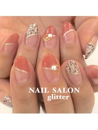 ツイードネイル