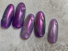 アネラ(ANELA)/オーロラ水滴ネイル