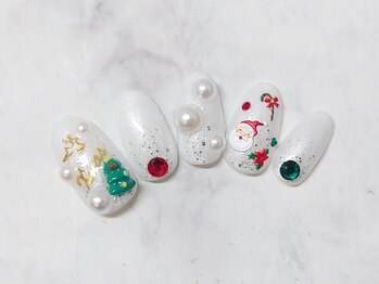 ネイルプラータ(Nail Plata)/クリスマスネイル【8980】