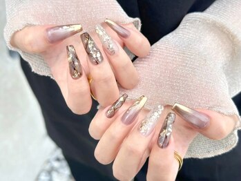 マーチ 新宿店(MARCH)の写真/新規限定★付替オフ無料!!お得10本アートやり放題コース【自爪¥7980/長さだしジェル¥9980/スカルプ¥10980】