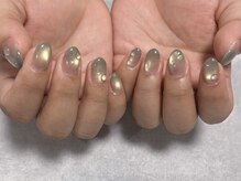 ひまりネイル(ひまりnail)/マグネットネイル 水滴ネイル