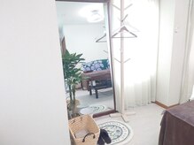 シャワー＆ドレッサーもございますのでお出かけ前にも♪