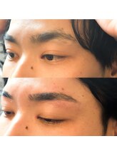 アンドスリー 原宿 表参道店(And Three)/平行眉で印象を優しく整える