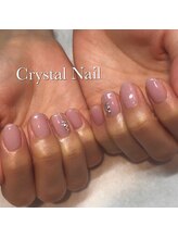 クリスタルネイル ボンベルタ橘店(CRYSTAL NAIL)/シンプルネイル
