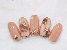押し花ネイル☆