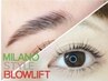 ミラノスタイルブロウリフト＋眉WAX＋パリジェンヌ