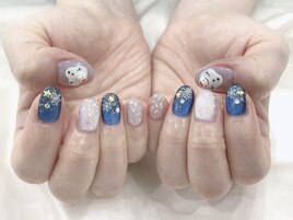 クリスマスネイル