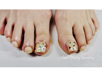 キャンアイドレッシー 上野芝店(Can I Dressy)/【foot】親指design