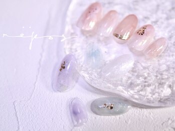 ルポネイル 高円寺(repos nail)の写真/【定額￥5900/￥6900/￥7900】ショートに合うデザイン多数★口コミ高評価の実力派サロン★個室空間[高円寺]