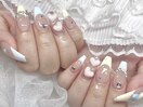【Aina】パステルフレンチネイル