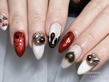 ラックス 神戸元町(LAX)/バレンタインネイル