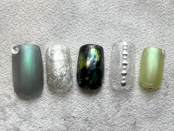 大人ニュアンスネイル