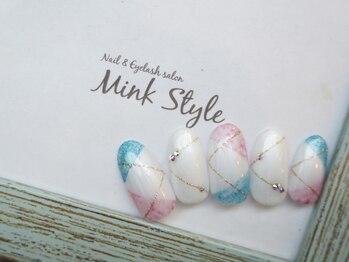 ミンクスタイル 恵比寿店(Mink Style)/チェックネイル