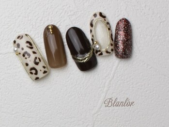 ネイルサロン ブランロール 白金店(Nail Salon Blanl'or)/秋冬大人気♪アニマル柄