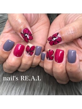 ネイルズリアル 倉敷(nail's RE.A.L)/アートネイル