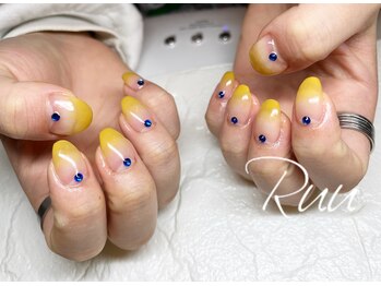 カラーグラデーションネイル◎